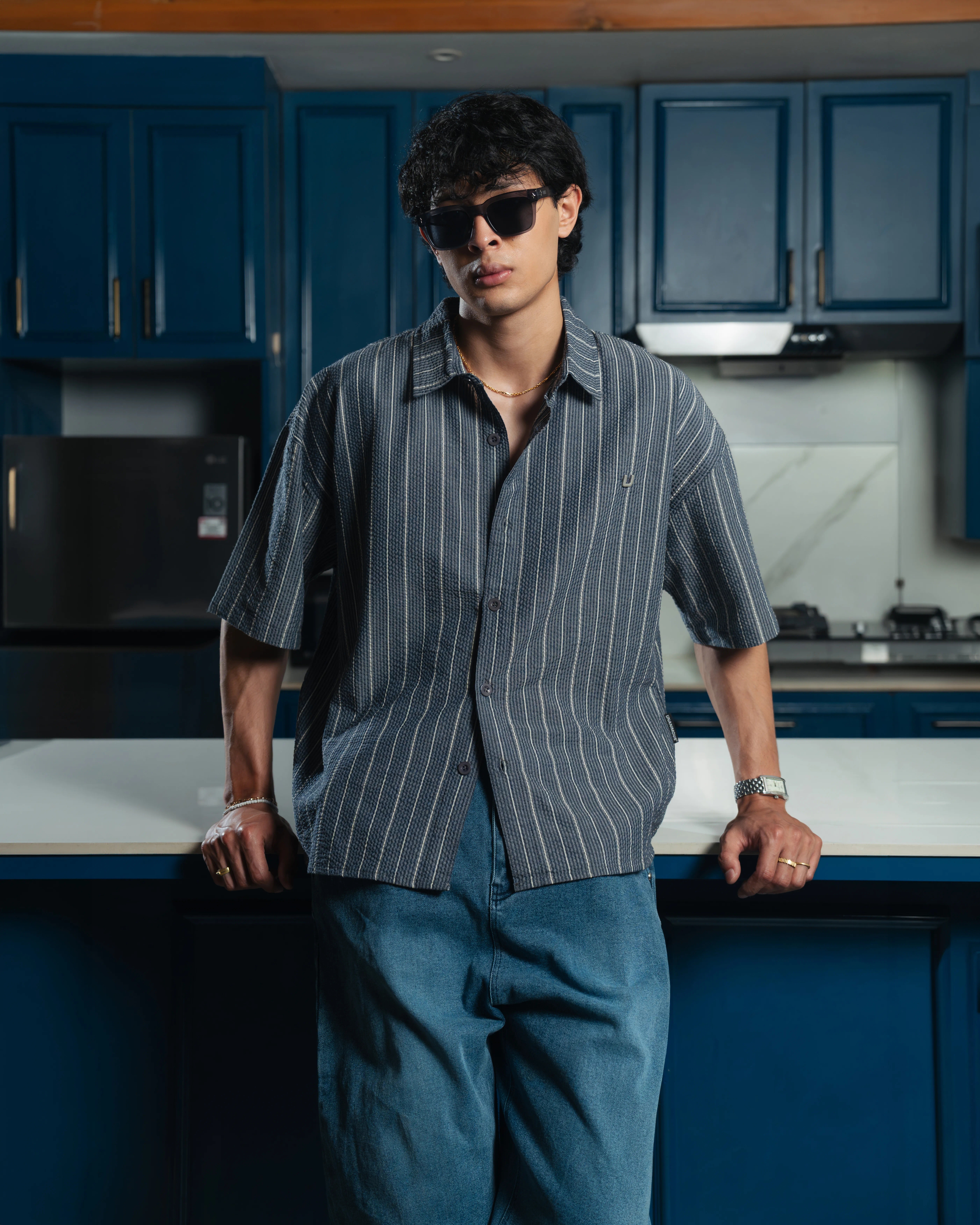 Loft Stripe-Short Sleeve