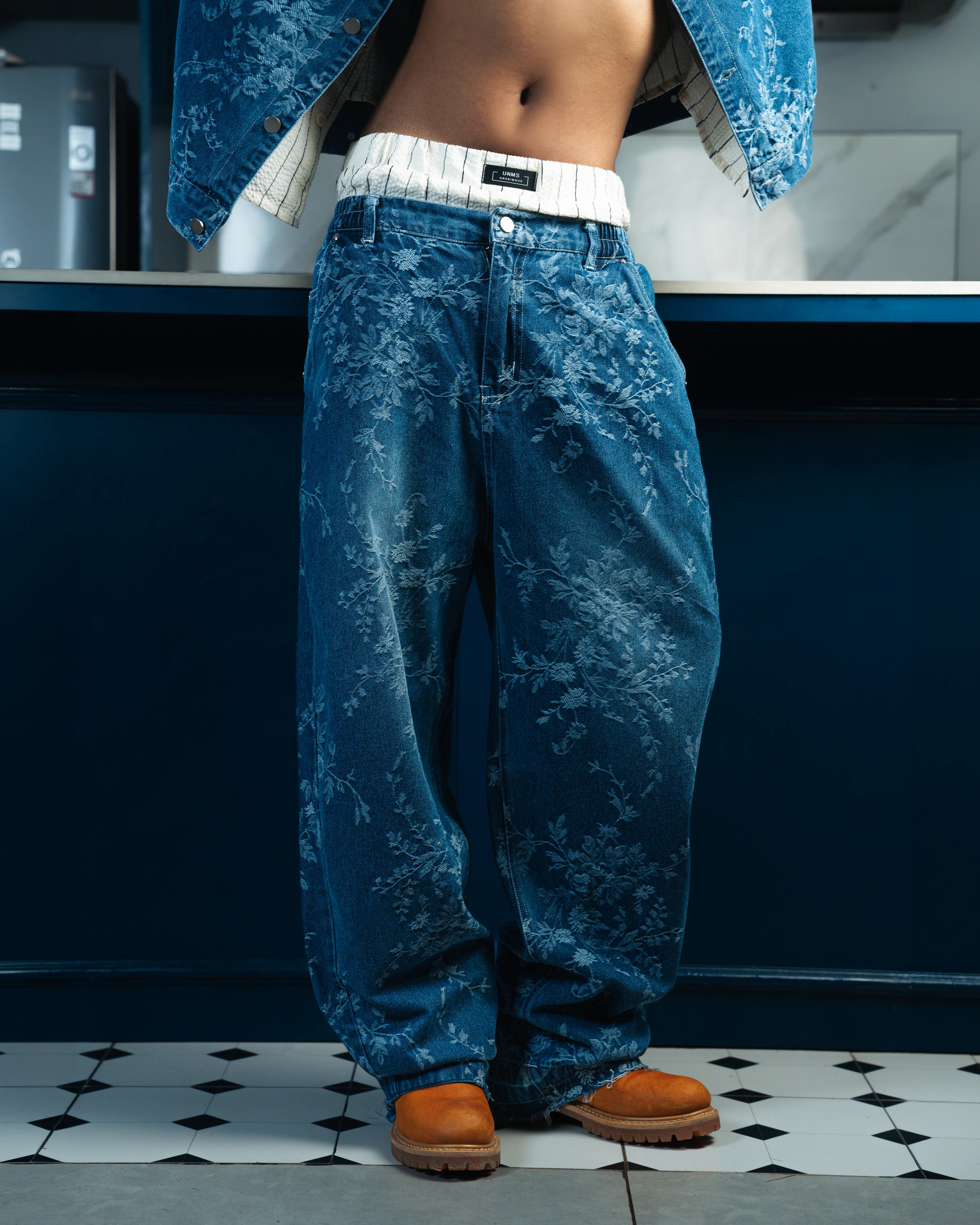 Bloom Jacquard Pant - Image 1