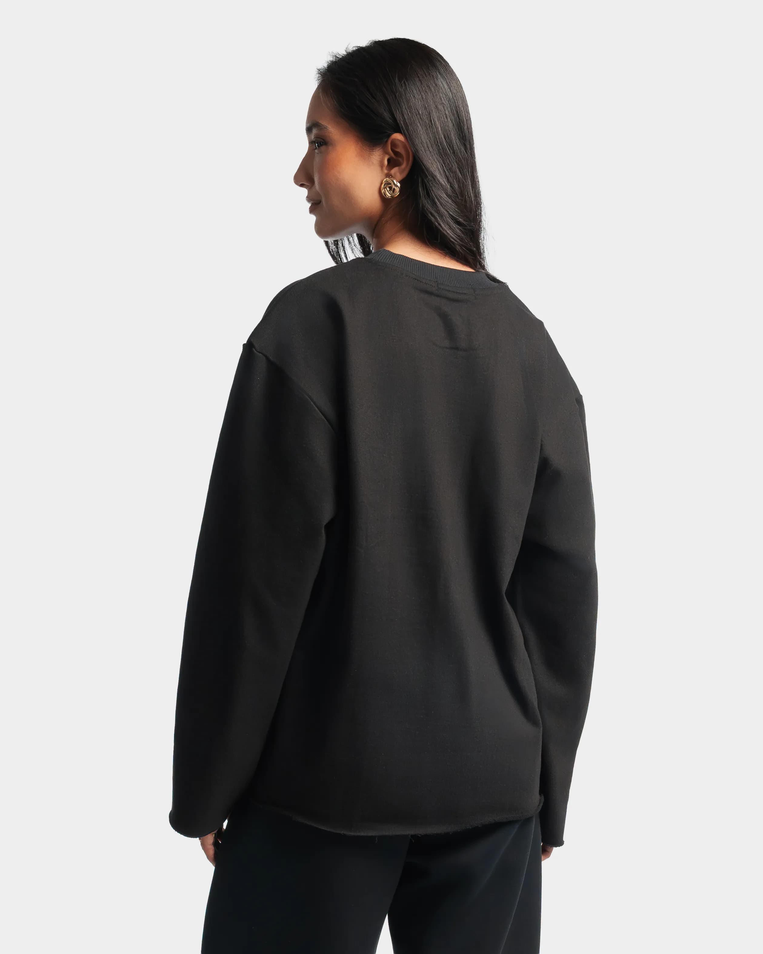 Raw Edge Full Sleeve Tee - Image 5
