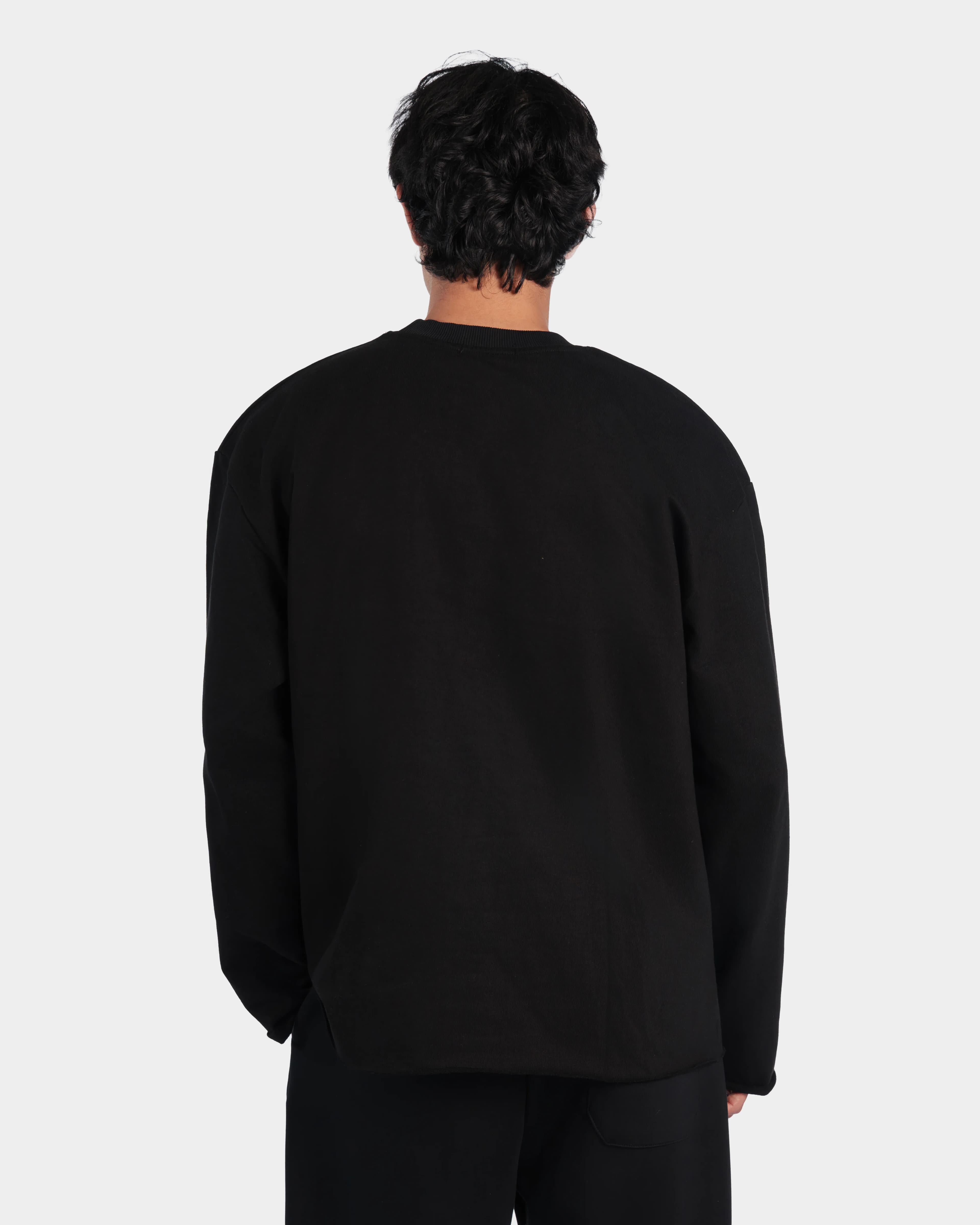 Raw Edge Full Sleeve Tee - Image 8
