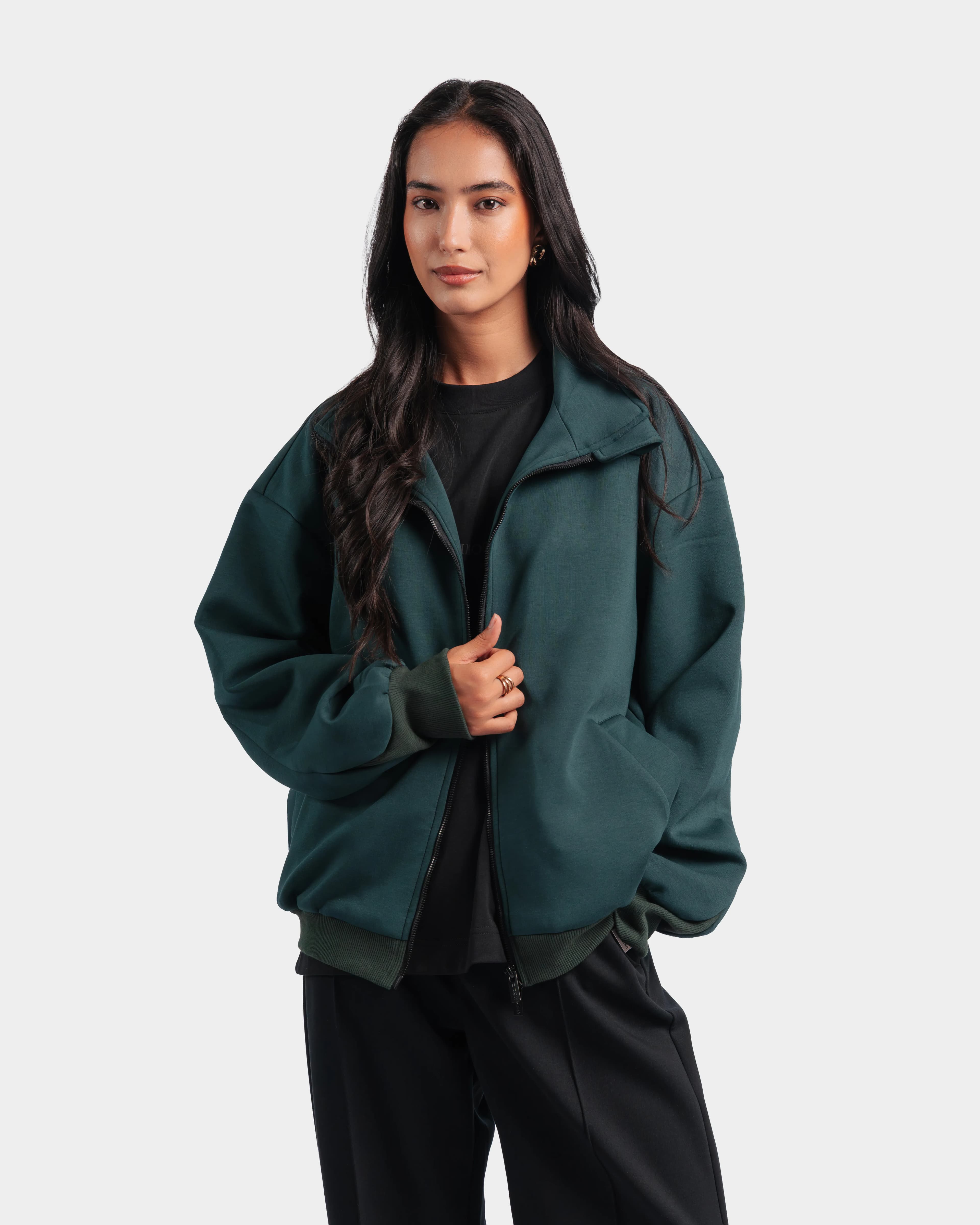 Cotton Track Jacket - Image 1
